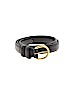 Dexter Solid Black Leather Belt Size M - photo 1