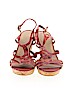 Kelly & Katie Red Wedges Size 9 - photo 2