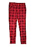 Justice Checkered-gingham Red Casual Pants Size 14 - photo 1