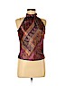A. Byer 100% Polyester Purple Sleeveless Blouse Size M - photo 1