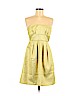 BCBGMAXAZRIA Yellow Cocktail Dress Size 6 - photo 1