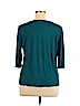 Cato Teal 3/4 Sleeve Top Size XL - photo 2