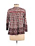 Lucky Brand White 3/4 Sleeve Top Size M - photo 2