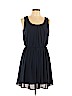 A. Byer 100% Polyester Blue Casual Dress Size L - photo 1