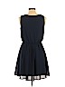 A. Byer 100% Polyester Blue Casual Dress Size L - photo 2