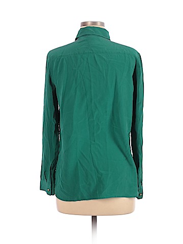 Marc by Marc Jacobs Long Sleeve Silk Top (view 2)