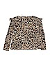Crewcuts 100% Cotton Animal Print Tan Long Sleeve Top Size 14 - photo 2