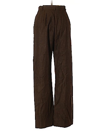 Yves Saint Laurent Rive Gauche Wool Pants (view 2)