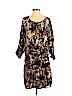 W118 by Walter Baker 100% Polyester Brown Casual Dress Size XS - photo 1