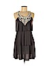 L8ter Gray Casual Dress Size M - photo 1