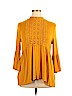 John Paul Richard Yellow Long Sleeve Top Size XL - photo 1