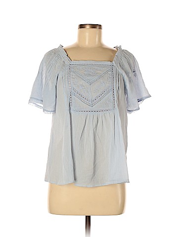Lucky Brand Short Sleeve Blouse (view 1)