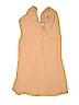Etcetera 100% Polyester Tan Sleeveless Blouse Size 0 - photo 1