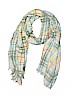 Woman Within 100% Polyester Plaid Green Scarf Size 0 - photo 1