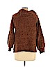 Pink Rose 100% Polyester Brown Pullover Sweater Size L - photo 2