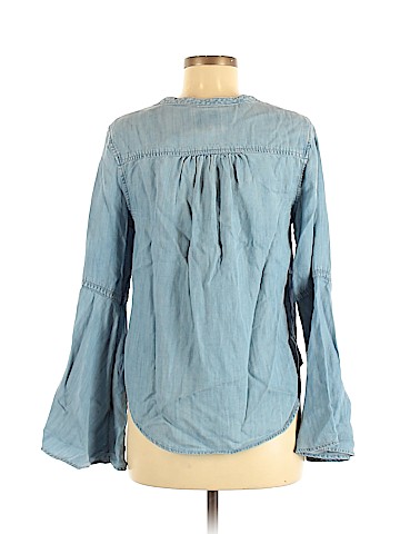 American Eagle Outfitters Long Sleeve Button-Down Shirt (view 2)