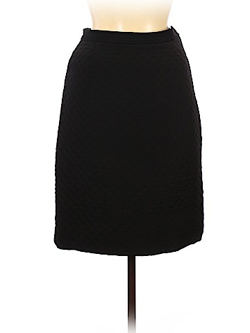 Linda Allard Ellen Tracy Silk Skirt (view 1)