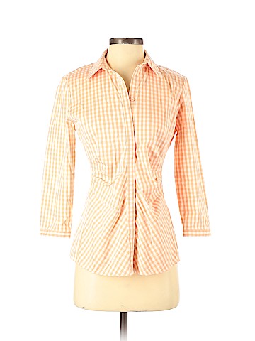 Lafayette 148 New York Long Sleeve Button-Down Shirt (view 1)