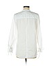Ann Taylor LOFT 100% Cotton White Long Sleeve Blouse Size M (petite) - photo 2