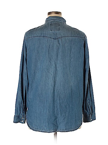 Mossimo Supply Co. Long Sleeve Button-Down Shirt (view 2)