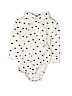 Gymboree 100% Cotton White Short Sleeve Onesie Size 3-6 mo - photo 1