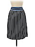 Ann Taylor LOFT 100% Polyester Blue Casual Skirt Size 10 (petite) - photo 2