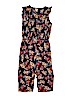 Cherokee 100% Rayon Floral Blue Jumpsuit Size L (youth) - photo 1