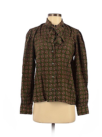 Yves Saint Laurent Rive Gauche Long Sleeve Blouse (view 1)