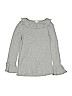 Crewcuts 100% Cotton Solid Gray Long Sleeve Top Size 14 - photo 1