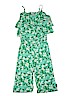 Cat & Jack Floral Green Jumpsuit Size L (youth) - photo 1