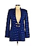 St. John Blue Wool Cardigan Size 4 - photo 1