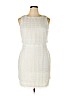 American Living 100% Polyester White Casual Dress Size 14 - photo 1