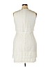 American Living 100% Polyester White Casual Dress Size 14 - photo 2