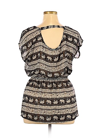 Maurices Short Sleeve Blouse (view 2)