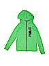 Justice Green Zip Up Hoodie Size 7 - photo 1