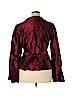 Ann Taylor 100% Silk Red Silk Cardigan Size 14 - photo 2