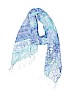 Unbranded Print Blue Scarf One size - photo 1
