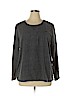 DKNY 100% Polyester Gray Pullover Sweater Size XL - photo 1