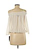 A. Byer White Long Sleeve Blouse Size M - photo 2