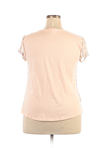 LC Lauren Conrad Short Sleeve Blouse (view 2)