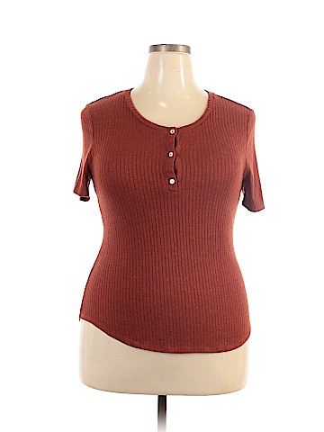 A New Day Short Sleeve Henley (view 1)