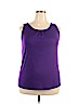 iGenJun Purple Sleeveless Top Size 2X - photo 1