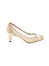 Adrianna Papell 100% Leather Tan Heels Size 9 - photo 1