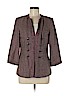 Doncaster Purple Silk Blazer Size 8 - photo 1