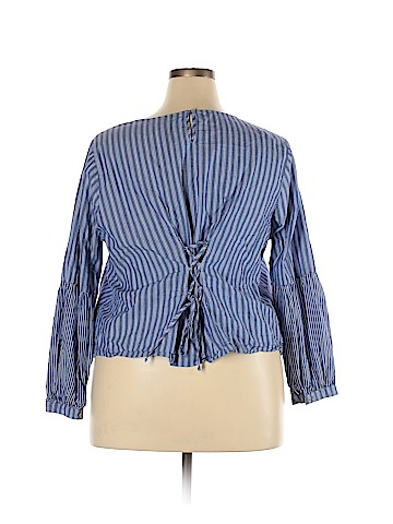 A New Day Long Sleeve Blouse (view 2)