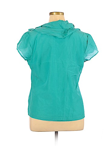 a.n.a. A New Approach Short Sleeve Blouse (view 2)