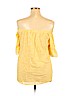 Old Navy Yellow 3/4 Sleeve Top Size XL - photo 2