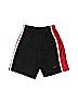 Nike 100% Polyester Stripes Black Athletic Shorts Size 5 - photo 1