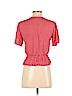 Elodie 100% Rayon Red Short Sleeve Top Size S - photo 2