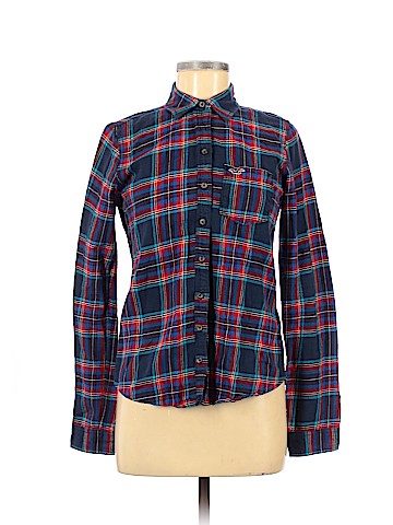 Hollister Long Sleeve Button-Down Shirt (view 1)